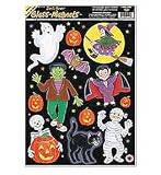 HALLOWEEN CHARACTER GLASS MAGNET *