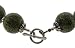 16 inch Russian Jade 16mm Necklace Sterling Silver