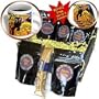 Milas Art Halloween - Halloween Cat - Coffee Gift Baskets - Coffee Gift Basket