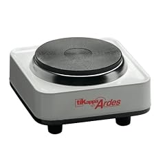 Elektrokocher mit nur 8 cm gro�er Elektrokochplatte. Ideal f�r Ihre Espressokanne, Babynahrung und kleine T�pfe. 300 Watt Leistung! Kochplatte im Miniformat, als Reisekochplatte und Espressokocher geeignet!