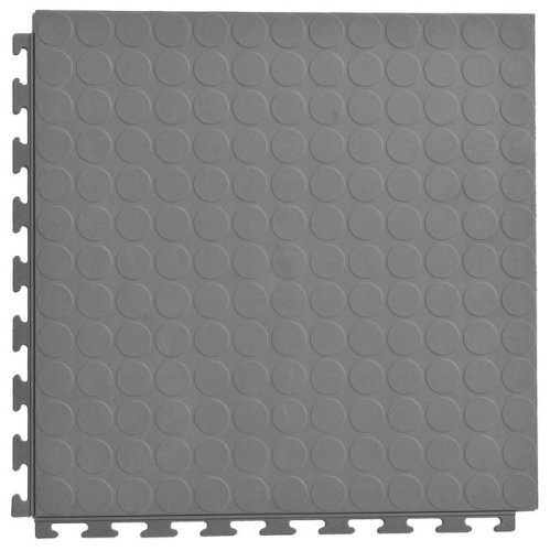 New Age Products 10107 VersaTile Pro Seal PVC Floor Tiles, 8-Pack, Grey