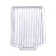 Dish Drainer - Plastic Drain Board (White) (1.25