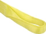 Mazzella EE2-903 Nylon Synthetic Heavy Duty Web Sling with Twist Eyes #4, 2 Ply, 10' L x 3