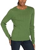 IZOD Women's Classic Cable Crew Sweater