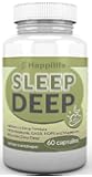 Happilife Sleep Deep Aid All Natural Herbal Supplement, 60 Vegetarian Capsules Containing Melatonin Magnesium Valerian Root and Gaba