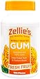 Zellies Fresh Fruit Gum, 100 Count Jar
