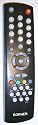 NEUWARE Ersatz Fernbedienung passend für Toshiba TV CT841 RC2143 RC2243 CT 841 RC 2143 2243 in schwarz