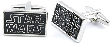 1 Pairs Men Boy Jewelry Cufflinks Cuff Links Party Favors Gift Wedding AJ037 Star Wars