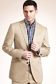 Collezione Pure Supima® Cotton 2 Button Plain Jacket