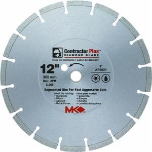 M.K. Diamond Prod. 166994 Segmented Rim Dry Cut Diamond Blade