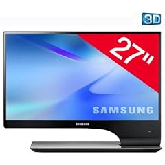 SAMSUNG SyncMaster T27A950 LED-Bildschirm 68 cm (27") 3D Full HD mit TV-Tuner + 125 ml Spraydose + 20 Reinigungst�cher (trocken) + HDMI-1.4-Kabel Stecker / Stecker - 2 m (MC380-2M) .