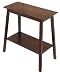 Winsome Wood Hall Table, Antique Walnut