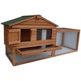 Confidence Pet 62" Rabbit Hutch / Chicken Coop