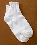 Gold Toe? Cotton Quarter Athletic 6 Pack Extended Size Socks