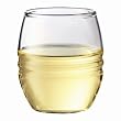 BODUM FYN Borosilicate Stemless White Wine Tumbler, 0.25 l, 8-Ounce Each