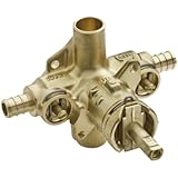 Moen 8373HD Commercial 1/2-Inch PEX Posi-Temp Valve, Brass