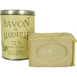 Le Pere Pelletier Savon de Marseille Soap in Tin - 72% Olive Oil