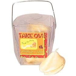 Fortune Cookie Candles - Set of Four