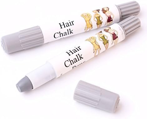 Highlight Non-toxic Temporary Hair Chalk Dye Soft Pastel Salon Kit Dark Gray Hot