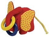 Eigenschaften Gollnest & Kiesel KG 733380 / Heimess 733380 - Greifling Elefant mit 2 Holzringen und Knisterfolie, Baumwolle und Nicki