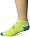 Balega Hidden Dry Moisture Wicking Performance No Show Athletic Running Socks for Men and Women (1 Pair), Neon Yellow, Large