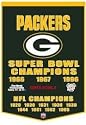 Green Bay Packers 24"x36" Wool Dynasty Banner