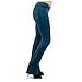 Hue Womens Flared Denim Legging, Blue, Medium
