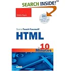 Click here to buy Sams Teach Yourself HTML in 10 Minutes (4th Edition) (Sams Teach... by  Deidre Hayes.