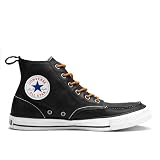 Converse All Star Chuck Taylor Classic Black Boot Hi Mens Leather Ankle Trainers