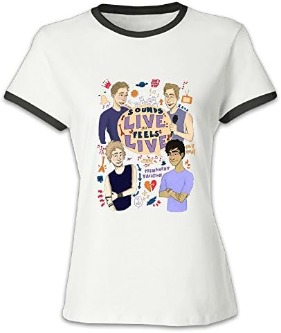 T Shirt For Women Like 5 Seconds Of Summer Sounds Live Feels Live Tour 2016