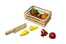 Glow2B Spielwaren 1000009 - Box mit Obst, Gemüse und 1 Messer