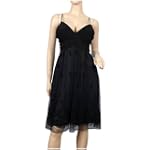 Black Layered Plus size Cruise Cocktail Dress