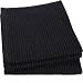 Now Designs Ripple Dishcloth Set of 4, Black