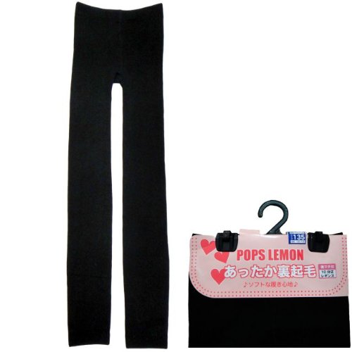 ジュニア・あったか裏起毛マチ付きで楽ちん10分丈レギンス（子供用） 135cm 150cm