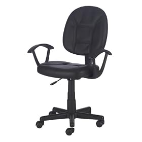 Deluxe Task Chair with Arms - Black