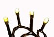 100er LED Lichterkette warm wei� Innenbeleuchtung 6 W Energiespar Beleuchtung