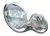 C-Class 2001-07 chrome head lamp rims rings surrounds