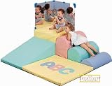 Children's Factory CF300-003P ABC Soft Mini Corner, Pastel