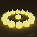 BEST FLAMELESS TEA LIGHTS(24 Pack) - LED Tea Lights Look Authentic, No Drips, No Mess - Bonus 6 Designer Decorating Bags For Free Worth $6 - Battery Tea Lights for Any Occasion:Weddings, Home Decor & Christmas - Best Quality Yellow Flickering Flame Electric Led Candles