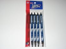 Dallas Cowboys 5 Pack of Click Pens