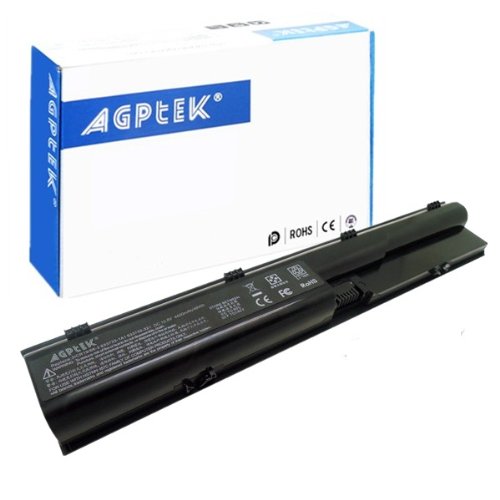 AGPtek� 6cell 4400mAh Laptop Replacement Battery for HP ProBook 4330s 4331s 4430s 4431s 4435s 4436s 4530s 4535s Series 633733-1A1 HSTNN-DB2R LC32BA122 PR06 QK646AA