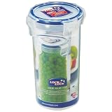 Lock&Lock 14-Fluid Ounce Round Food Container, Tall, 1.8-Cup