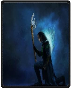 Daniellestore Soft Bed sheet Plush Throw Blanket Bedding Sleep Loki The Avengers 40x50 Inch