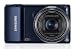 Samsung WB250F Smart Camera 2.0 with Built-In Wi-Fi Connectivity Cobalt Black (Dark Blue) (14MP CMOS, 18x Optical Zoom) 3.0 inch HVGA Touch Screen