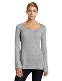 Sofie Women's Scoop Neck 100% Cashmere Tunic Sweater