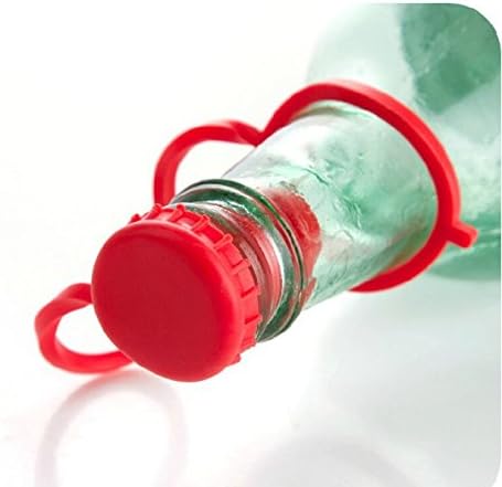 6 Pcs Throw Hang Buckle Type Condiment Bottles Plug the Silicone Beer Wine Bottle Stopper Keep Fresh
