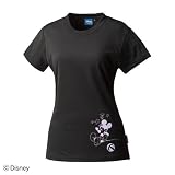 Disney バレーボール レディース ディズニー プラクティスTシャツ ブラック Disney バレーボール レディース ディズニー プラクティスTシャツ ブラック