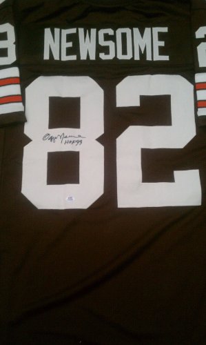 Ozzie Newsome Signed Cleveland Browns Jersey