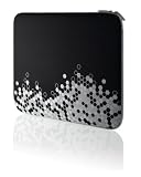 Belkin 15.4-Inch Neoprene Pixilated Sleeve (Black/Light Gray)