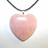 Rose Quartz Jumbo Heart Pendant